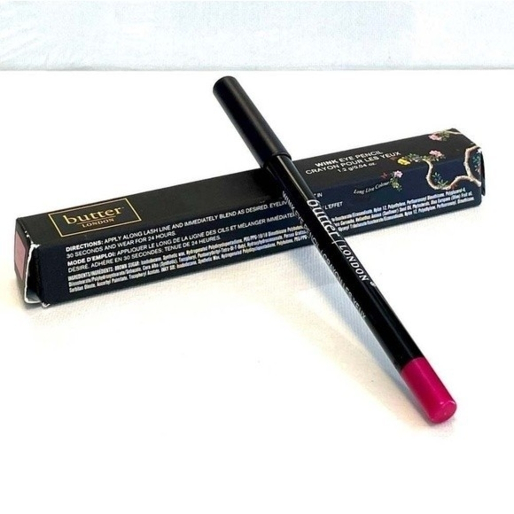 butter LONDON Wink Eye Pencil Pistol Pink Shimmer Eyeliner NIB - Picture 4 of 5